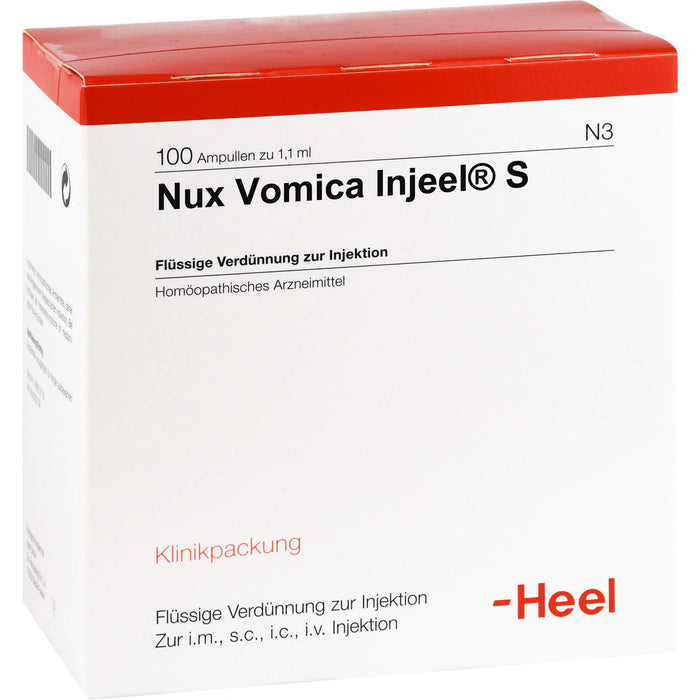 Nux vomica-Injeel S flüssige Verdünnung, 100 St. Ampullen