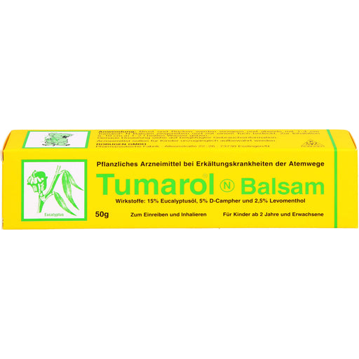 Tumarol N Balsam bei Erkältungskrankheiten der Atemwege, 50 g Creme