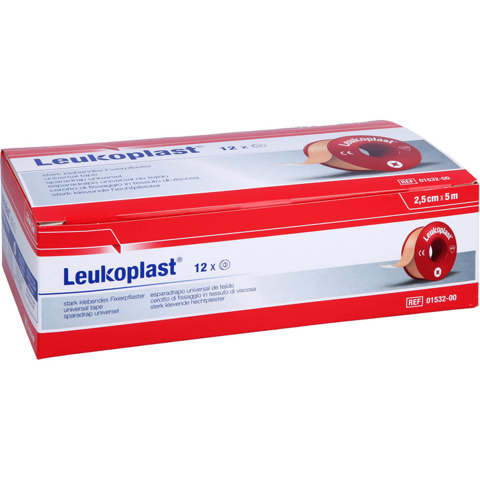 LEUKOPLAST 5MX2,5CM, 12 St PFL