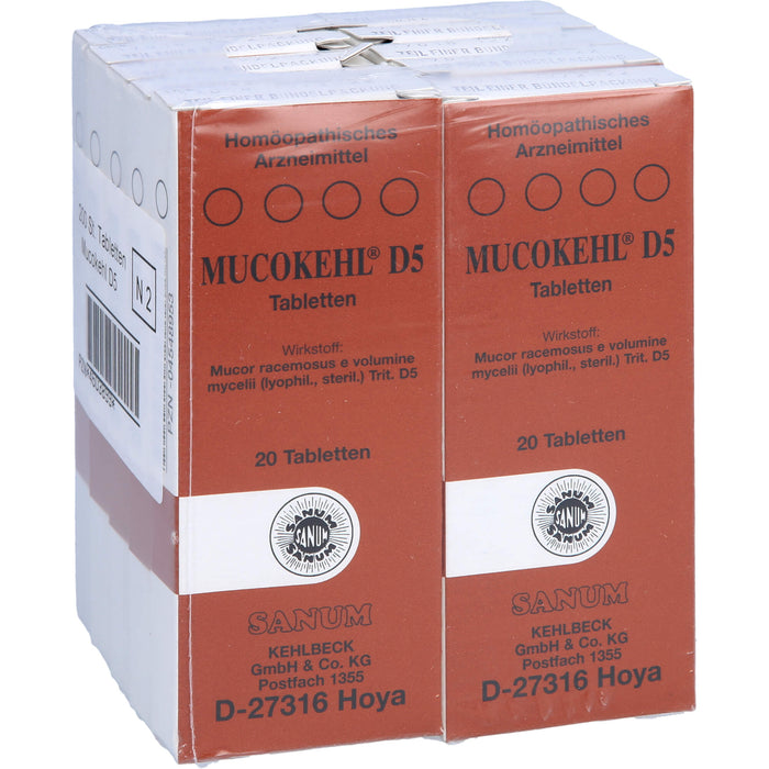 SANUM-KEHLBECK Mucokehl D5 Tabletten, 200 St. Tabletten