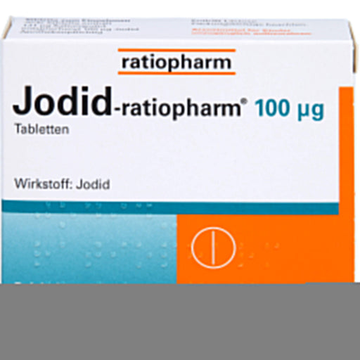 Jodid-ratiopharm 100 µg Tabletten bei Jodmangel, 50 St. Tabletten