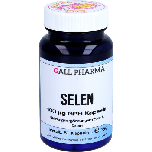 Selen 100ug GPH Kapseln, 60 St KAP