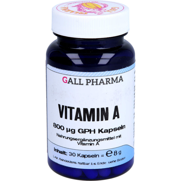 Vitamin A 800ug GPH Kapseln, 30 St KAP