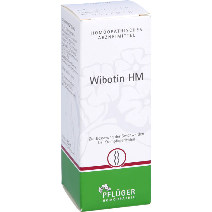 Pflüger Wibotin HM Lösung zur Besserung der Beschwerden bei Krampfaderleiden, 50 ml Lösung