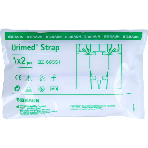 Urimed Strap Fixierung für Urinbeinbeutel, 2 St 