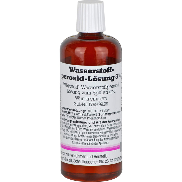 Wasserstoffperoxid Loe 3%, 100 ml LOE