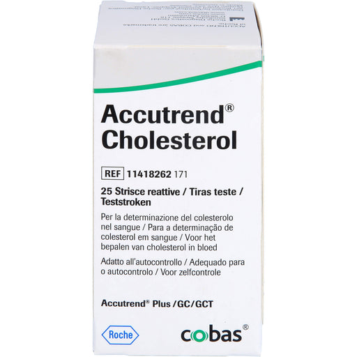 Accutrend Cholesterol Teststreifen, 25 St. Teststreifen
