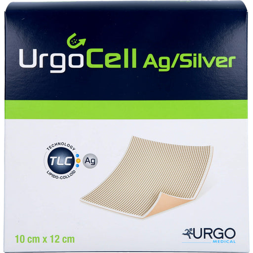 UrgoCell Silver, Lipidokolloid-Schaumstoffwundauflage mit Silbersalz, 10 St VER