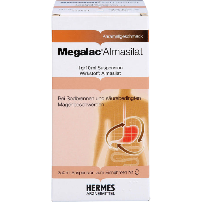 Megalac® Almasilat, 1 g/10 ml Suspension, 250 ml SUS