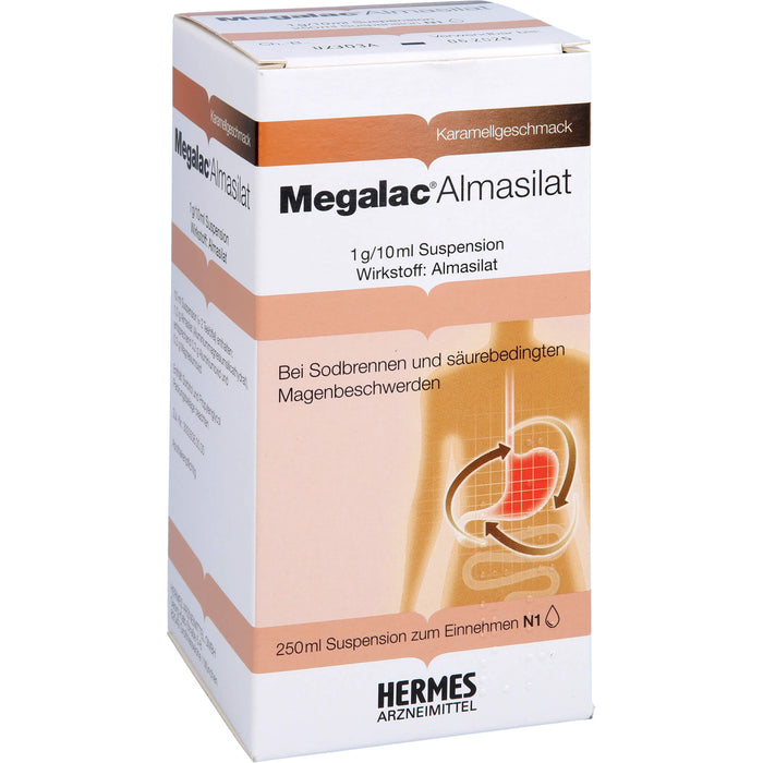 Megalac® Almasilat, 1 g/10 ml Suspension, 250 ml SUS