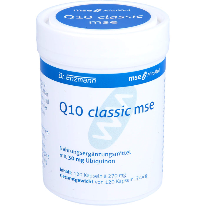 Q10 mse 30mg Monopräparat, 120 St KAP