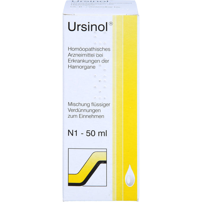 Ursinol  Mischung flüssiger Verdünnungen zum Einnehmen, 50 ml Lösung