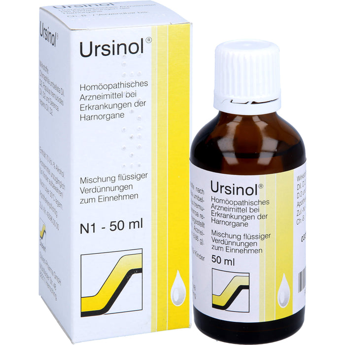 Ursinol  Mischung flüssiger Verdünnungen zum Einnehmen, 50 ml Lösung
