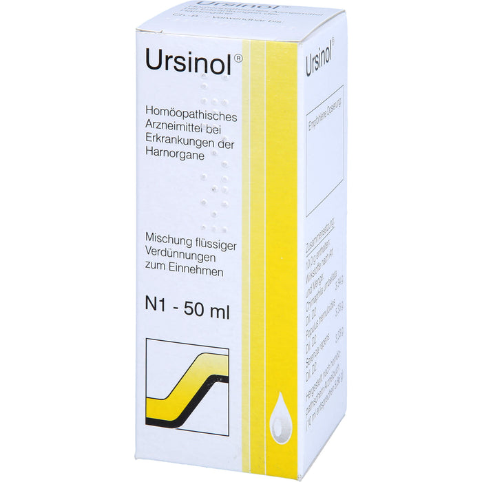 Ursinol  Mischung flüssiger Verdünnungen zum Einnehmen, 50 ml Lösung
