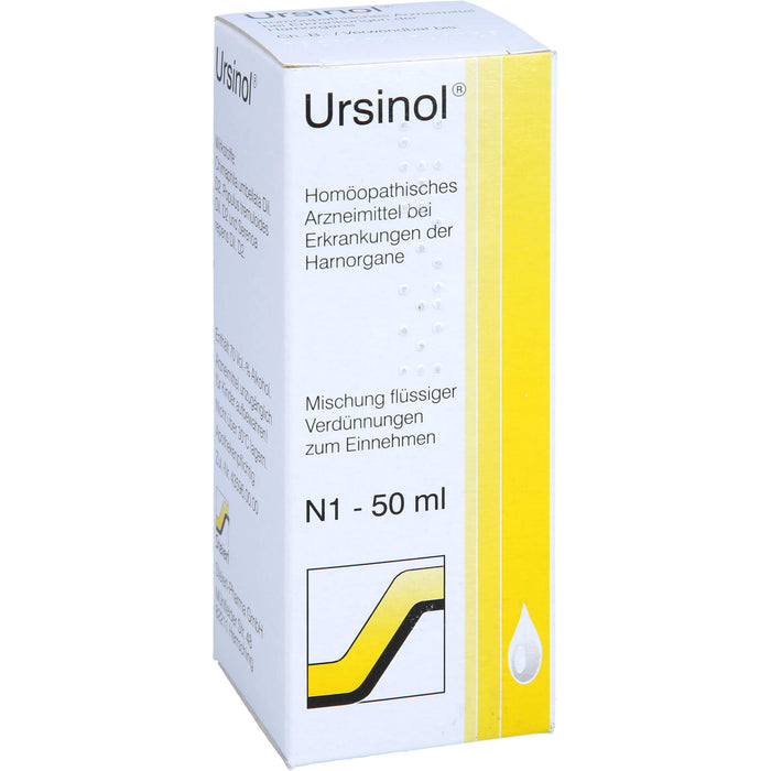 Ursinol  Mischung flüssiger Verdünnungen zum Einnehmen, 50 ml Lösung