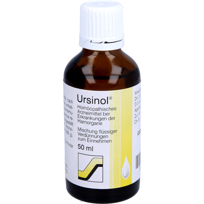 Ursinol  Mischung flüssiger Verdünnungen zum Einnehmen, 50 ml Lösung