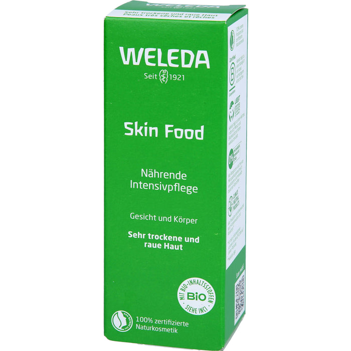 WELEDA Skin Food nährende Intensivpflege für Gesicht und Körper, 30 ml Creme