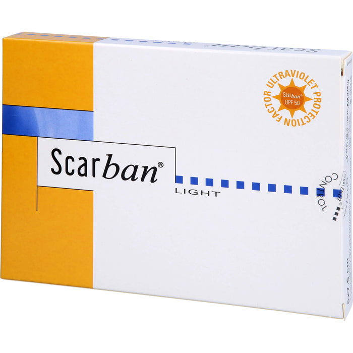 Scarban Light Silikonverband 5 x 7,5 cm, 2 St. Wundauflagen