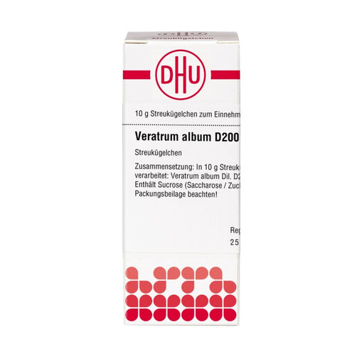 Veratrum album D200 DHU Globuli, 10 g Globuli
