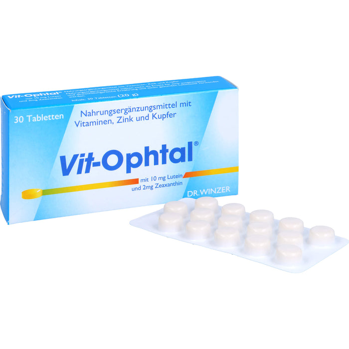 Vit-Ophtal mit 10mg Lutein, 30 St TAB