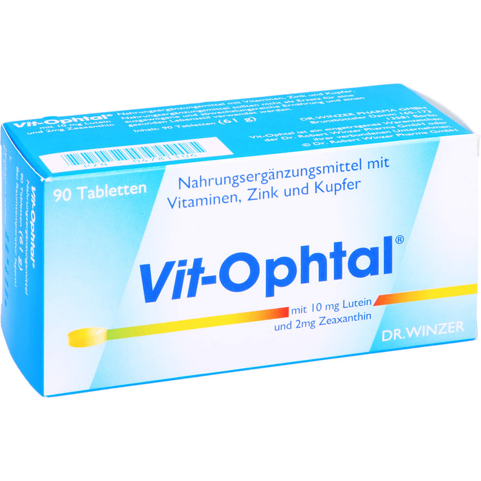 Vit-Ophtal® mit 10mg Lutein, 90 St TAB