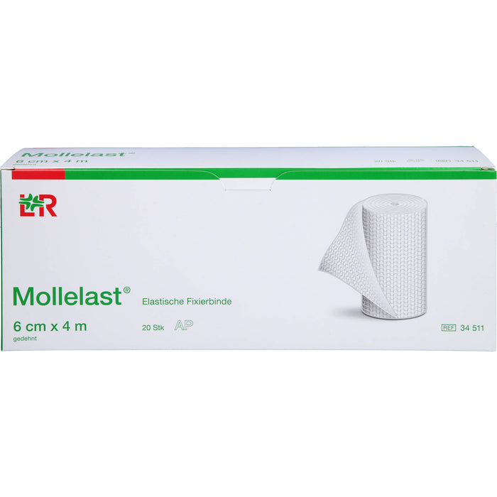 Mollelast Elastische Fixierbinde 6cmx4m, 20 St BIN