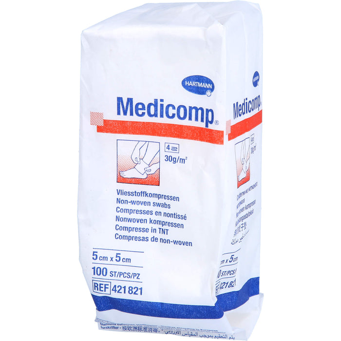 MEDICOMP UNSTERIL 5X5CM, 100 St KOM