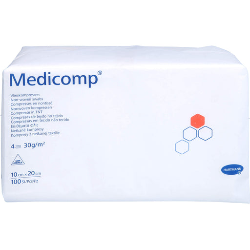 MEDICOMP UNSTERIL 10X20CM, 100 St KOM