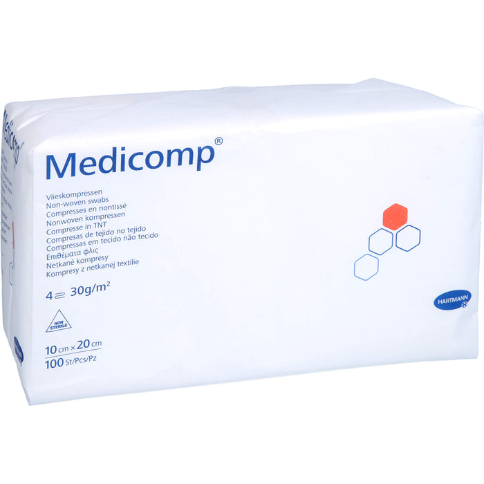 MEDICOMP UNSTERIL 10X20CM, 100 St KOM