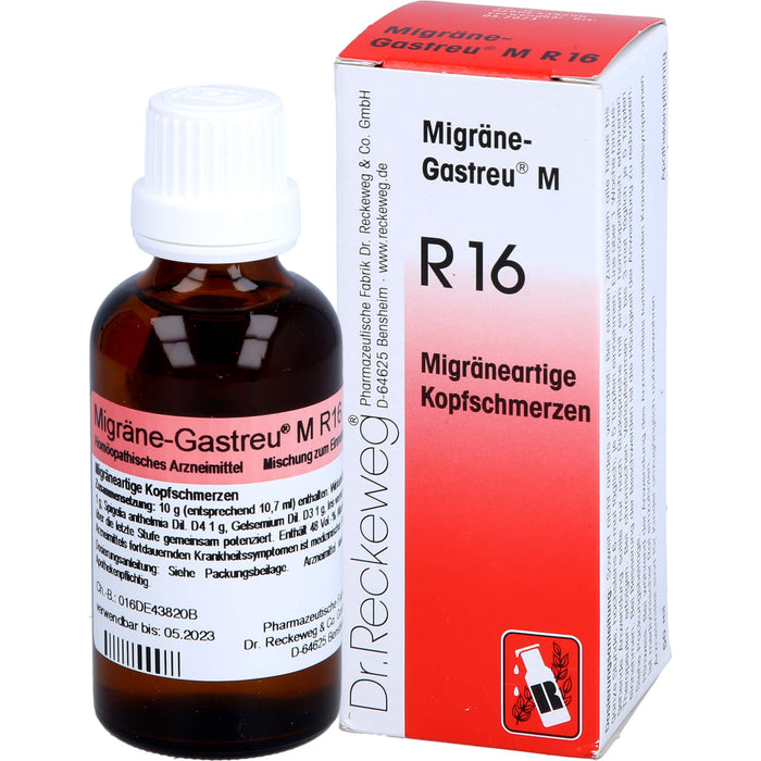 Migräne-Gastreu® M R16 Tropfen, 50 ml MIS
