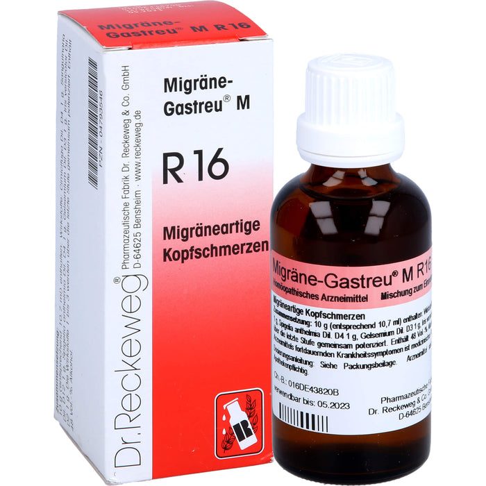 Migräne-Gastreu® M R16 Tropfen, 50 ml MIS