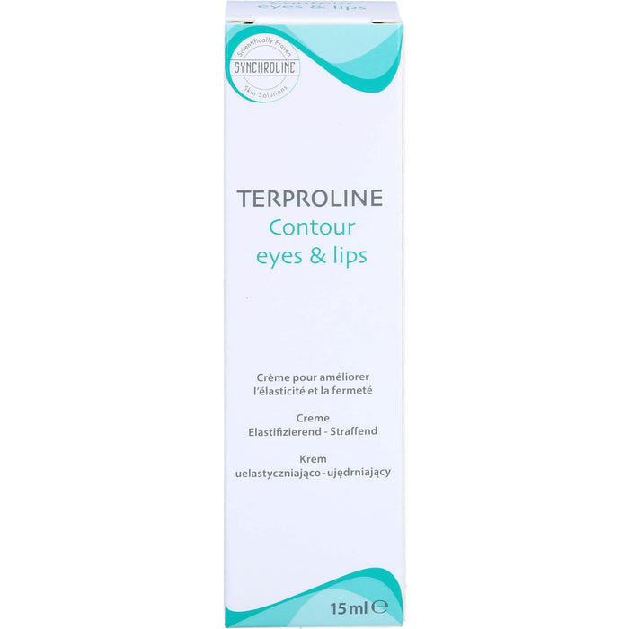 SYNCHROLINE Terproline Contour Eyes & Lips für sensible Haut im Augen- und Lippenbereich, 15 ml Creme