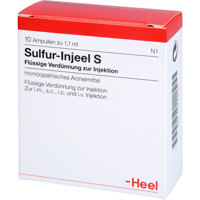 Sulfur-Injeel S Inj.-Lsg., 10 St AMP