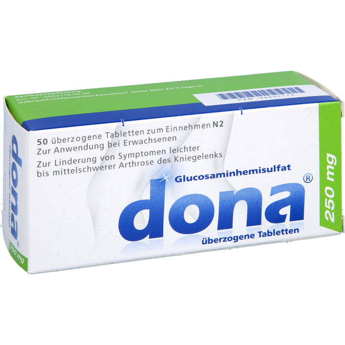 dona 250 mg überzogene Tabletten, 50 St UTA