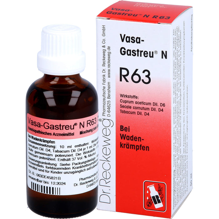 Vasa-Gastreu® N R63 Tropfen, 50 ml MIS