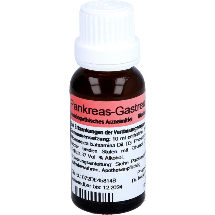 Dr. Reckeweg Pankreas-Gastreu N R72 Mischung bei Erkrankungen der Verdauungsorgane, 22 ml Lösung