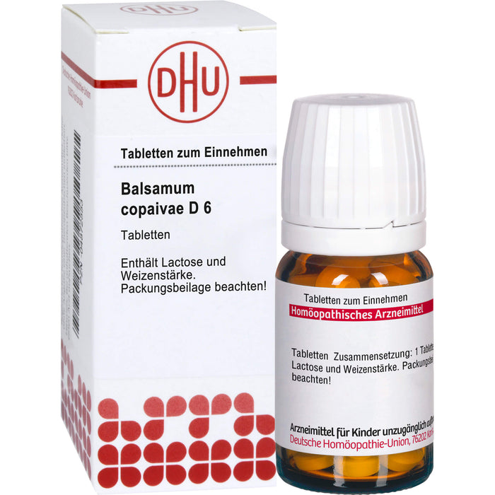 Balsamum copaivae D6 DHU Tabletten, 200 St. Tabletten