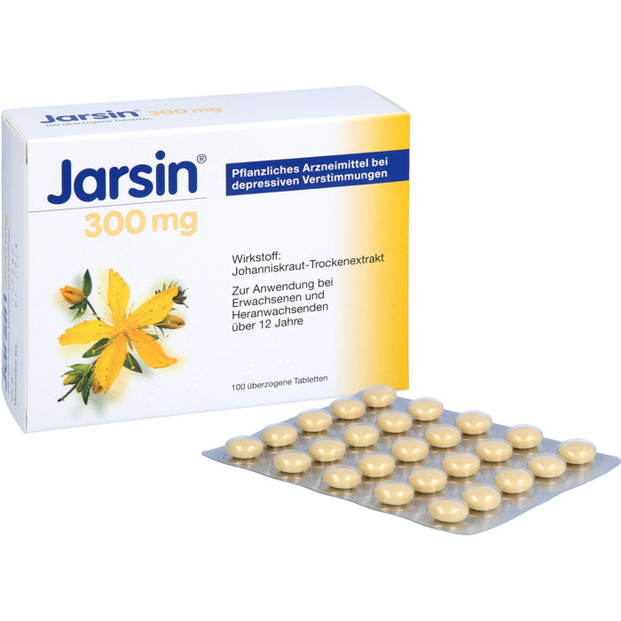 Jarsin  300 mg, überzogene Tabletten, 100 St. Tabletten