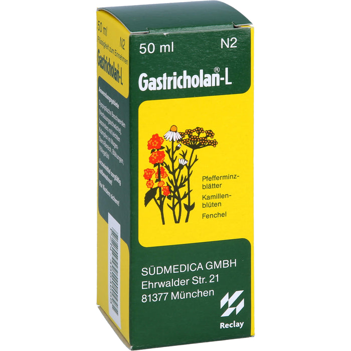 Gastricholan-L Flüssigkeit, 50 ml Lösung