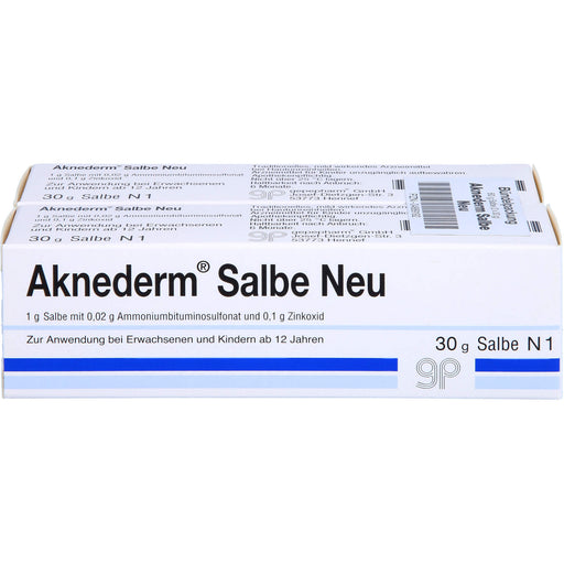 Aknederm Salbe Neu bei Hautunreinheiten, 60 g Salbe