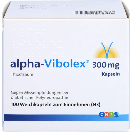 alpha-Vibolex 300 mg Kapseln, Weichkapseln, 100 St WKA