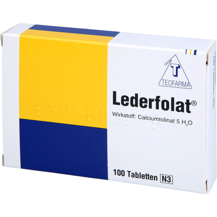 Lederfolat  6,35 mg, Tablette, 100 St. Tabletten