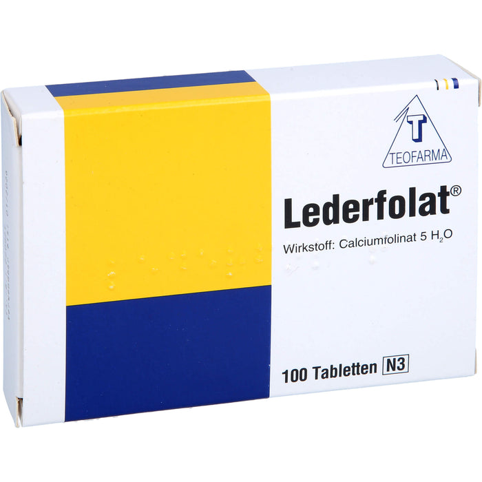 Lederfolat  6,35 mg, Tablette, 100 St. Tabletten