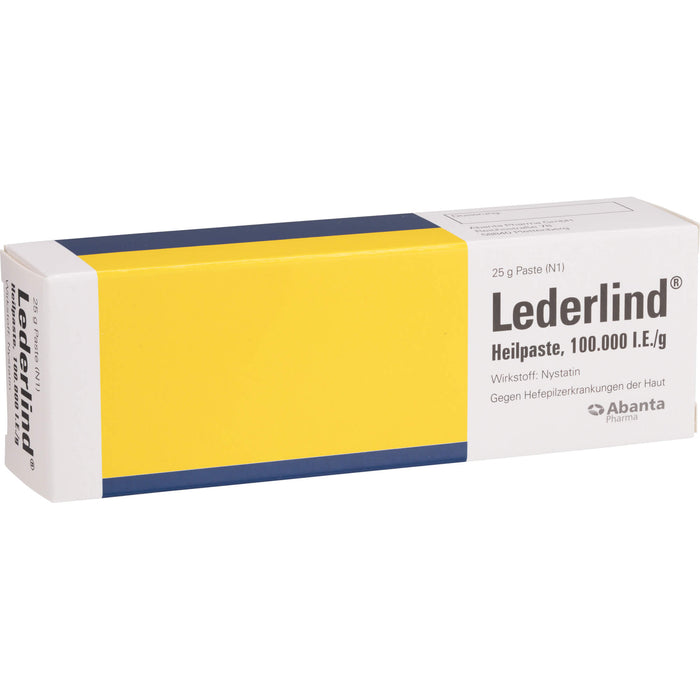 Lederlind Heilpaste 100.000 I.E./g gegen Hefepilzerkrankungen der Haut, 25 g Creme