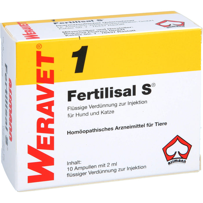 Fertilisal S1 Vet, 10X2 ml AMP