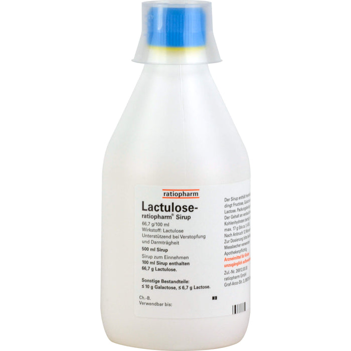 Lactulose-ratiopharm Sirup, 500 ml SIR