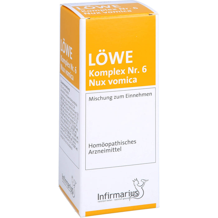 Löwe Komplex Nr. 6 Nux vomica Tropf., 100 ml TRO