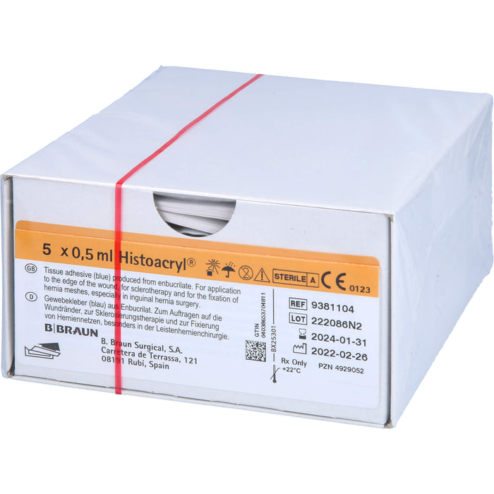 Histoacryl® Gewebekleber Amp., 5 St AMP
