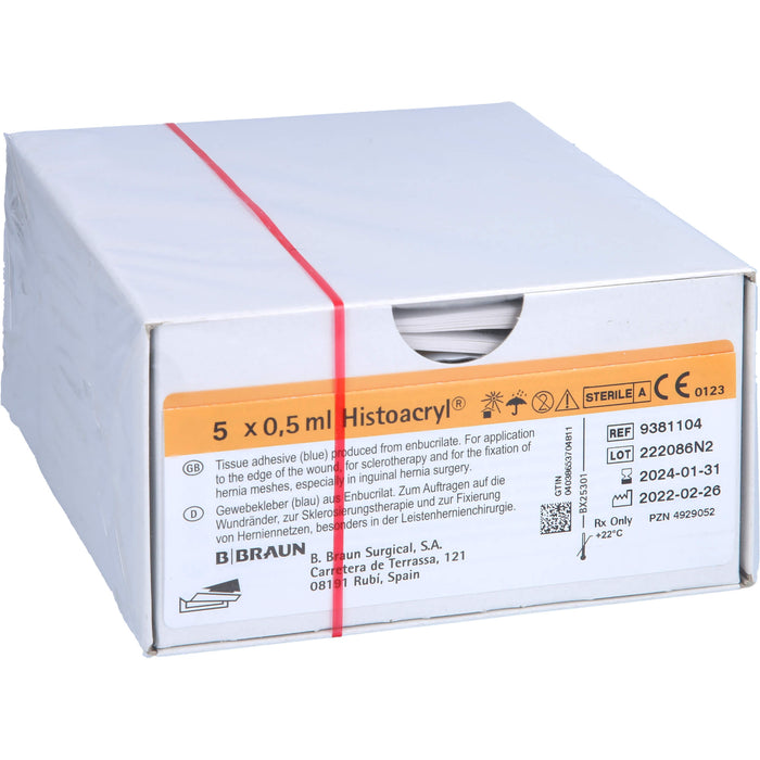 Histoacryl® Gewebekleber Amp., 5 St AMP