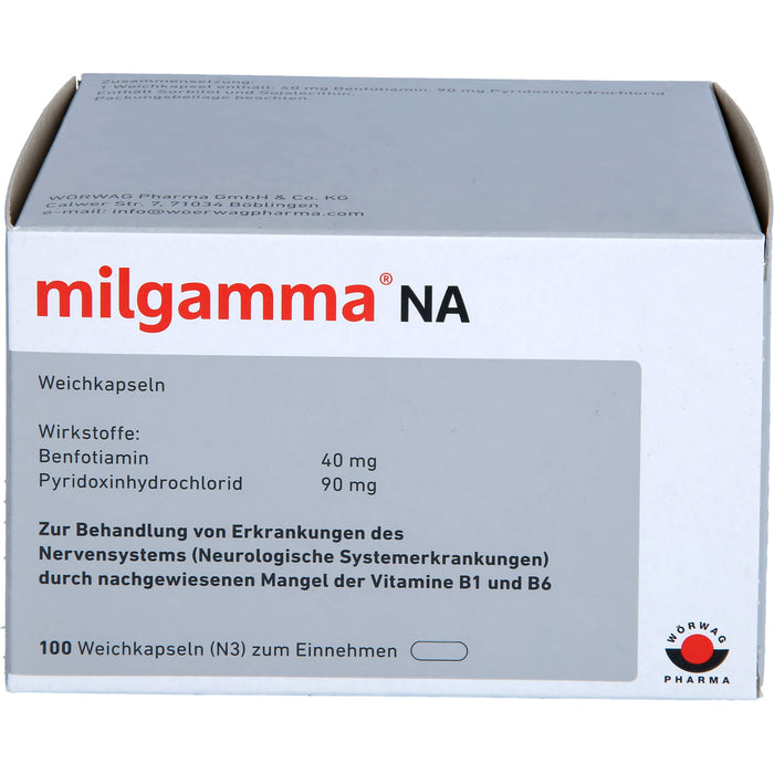 milgamma® NA, Weichkapseln, 100 St. Kapseln